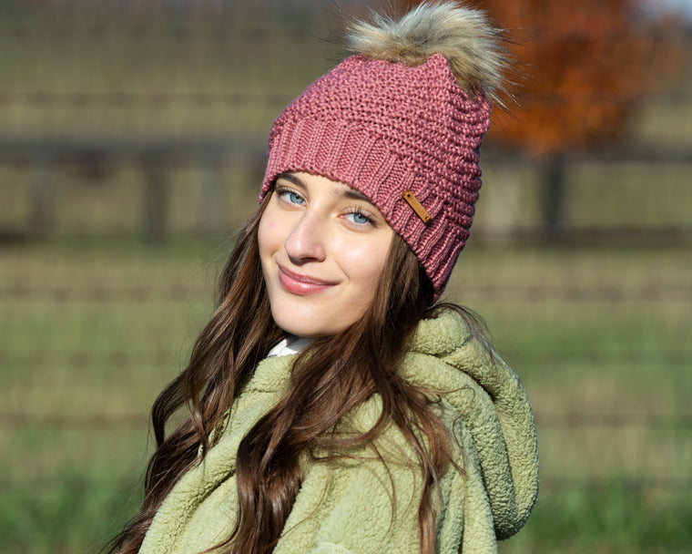 Lexington Beanie in Black - Sweet Turns