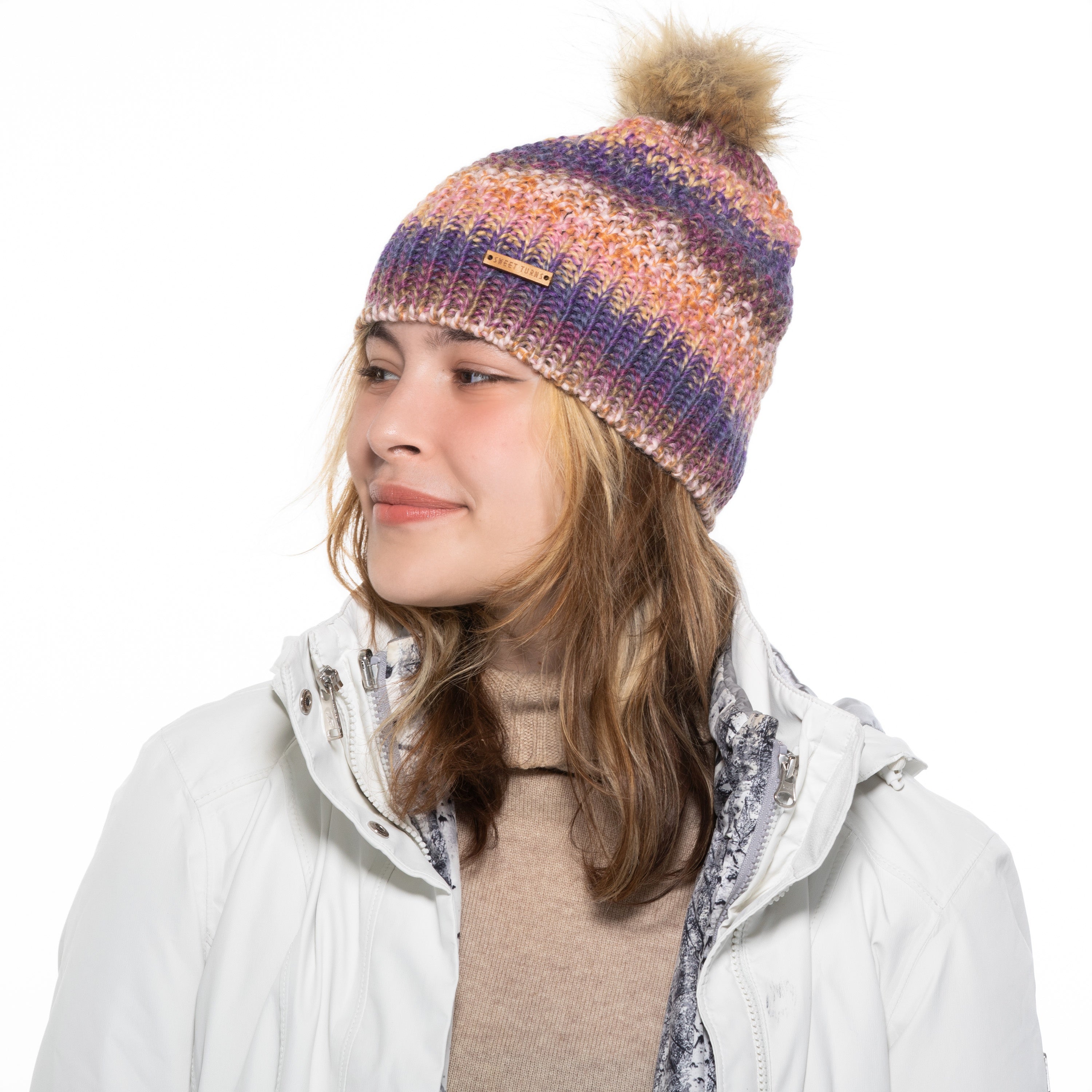 Turns in - Rise Early Sweet Beanie Pink